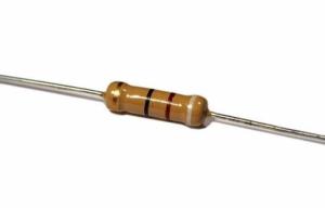 China High Resistance E24 510 Ohm Carbon Film 1 Watt Resistor , Non Inductive Resistor on sale