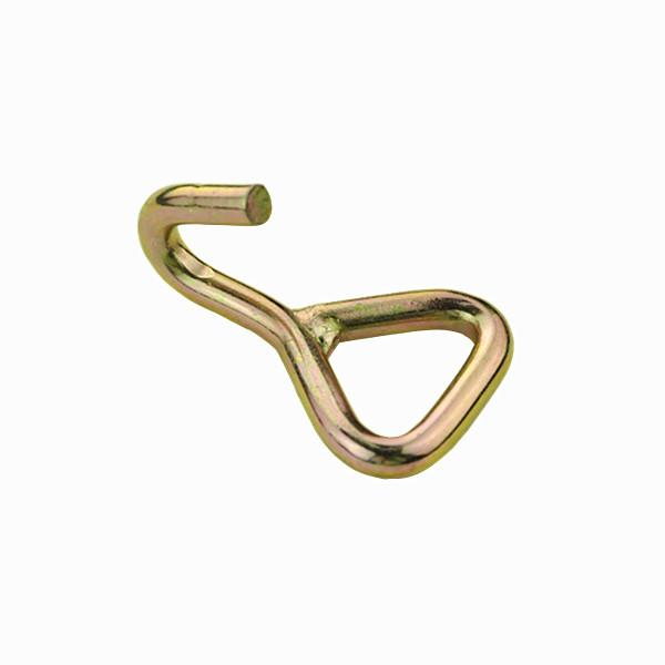 High Quality New Style Factory Safety Cargo Gold J Single Hoist Hook For Tie