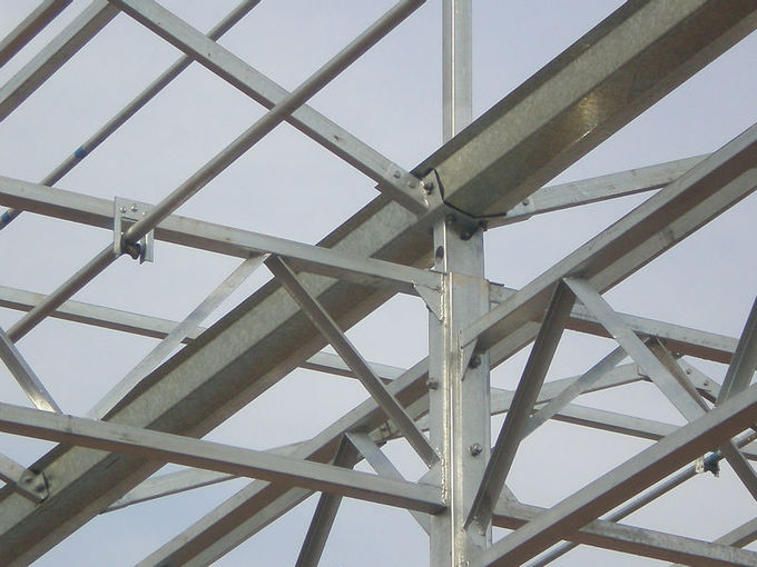Modern Multi Span Greenhouse Accessories Rust Resisting For Teaching / Scientific Research