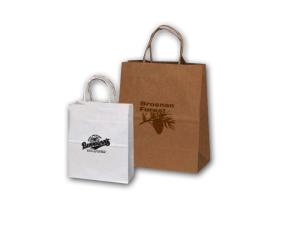 Wholesale White Kraft Paper Bag , Custom Printing Paper Bags , Paper Shopping Bag from china suppliers