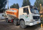 15m3 Second Hand Concrete Mixer Trucks , Ready Mix Concrete Truck SINOTRUCK 8x4