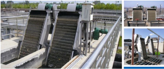 Wastewater Screen Stainless Steel Mechanical Fine Bar Screen For Energy Mining