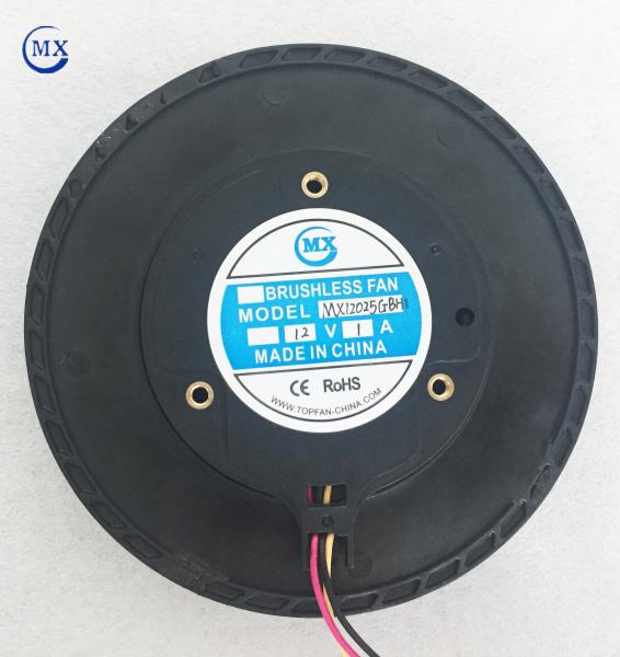 25Mm thick Centrifugal Equipment Cooling Fans high speed 4800rpm Round diameter