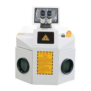 Wholesale 200w 300W Mini Desktop Gold Silver Glass Metal Jewelry YAG Laser Welding Machine with Cooling Method Water Cooled from china suppliers