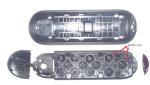 Silicone Remote Control Overmolding Silicone Keypad Overmold Silicone on Plastic