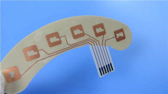 Flexible Printed Circuit Built On Transparent PET FPC With 3M Adhesive for Thin-film Switch