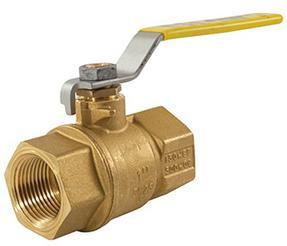 Wholesale 2 Piece Full Port Thread Connection 600WOG Brass Material Ball Valve 150WSP from china suppliers