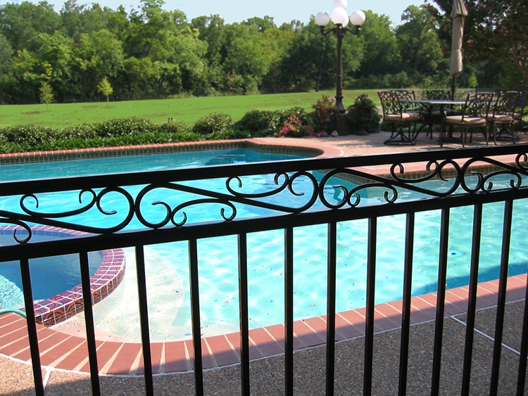 Shengwei fence - security spear top steel fence, garden wrought iron fencing