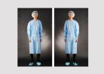 Breathable Medical Isolation Gowns , Disposable Theatre Gowns SMS Material