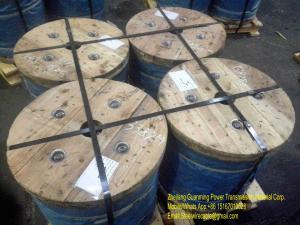 Wholesale Galvanized Steel Wire Strand 7/16&quot;,1×7 EHS from china suppliers