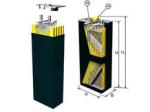 Industrial Forklift Battery 24 Volt Automatic Agitation System Wooden Case