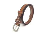 Hand Stitching Brown 23mm Women's Fashion Leather Belts