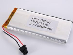 Wholesale LP7852115 3.7V 5000MAH Li Ion Battery Manufacturers Oem Odm Supported High Capacity LiPo Pack with 2-3 Hours Charging Time from china suppliers