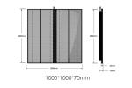 High Brightness Indoor Outdoor SMD P2.84 P20 Full Color Video Wall Glass LED