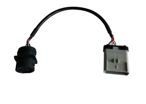 14 Pin RP1226 Male To Black Type 1 SAE Deutsch 9 Pin J1939 Female Truck ELD