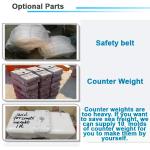 Building Construction Aluminum alloy 380V/50Hz 0.8Ton ZLP800 Suspended Working