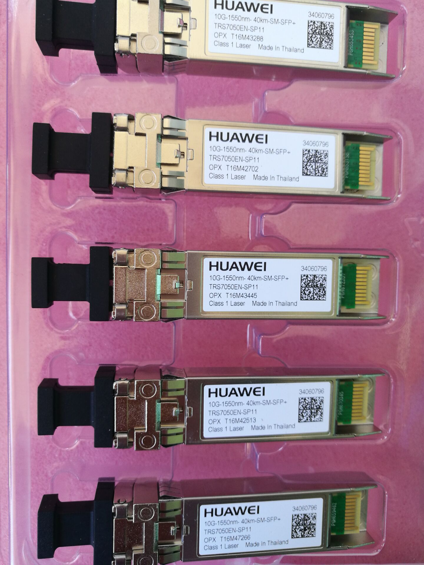 Original SFP Huawei 10G-40KM-1550nm-SFP+ OMXD30002