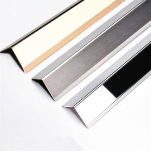 Wholesale AISI 430 304 Stainless Steel Angle Trim Equal Bar S32205 from china suppliers
