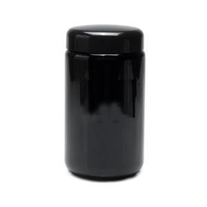 Wholesale Flower Packaging Black Glass Containers 4oz Flower Uv Glass Jar Custom Container from china suppliers