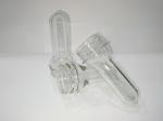 Transparent Pet Bottle Preform With Food Grade Plastic PE Lids Material