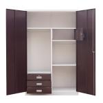 Easy Install Metal Wardrobe Closets For Hotel RAL Color 0.5-1.2mm