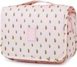 Cactus Waterproof Cosmetic Bag Portable Travel Bag Toiletries Makeup Bag for