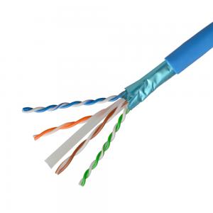 Wholesale 4 Pairs CCA Cat6a Lan Cable Utp Ftp Cat5e Network Cable HDPE Insulation from china suppliers