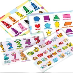 Wholesale LDPE 2mils Disposable Baby Placemats Educational For Kids from china suppliers