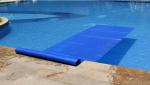 Anti - UV 100um 200um Swimming Pool Solar Cover Blue Color PE Bubble Blanket