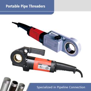 Wholesale 51 RPM Hand Held Electric Pipe Threader Machine 1200 W - 1350W from china suppliers