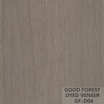 Grain Dyed Wood Veneer Natural American Oak Veneer Bleaching