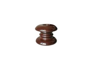 Wholesale Special Designed Brown Height 93mm Porcelain Spool Insulators from china suppliers