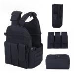 Quick Release Nylon Military Tactical Vest Khaki Bulletproof Waterproof For Body