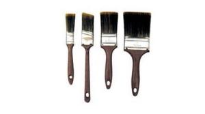Wholesale Hollow Polyester Filament Black Bristle Paint Brush 50mm from china suppliers