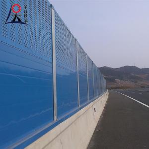 Wholesale Construction Noise Proof Fence Cancelling Sound Barriers For Highway Noise 2m~4m from china suppliers