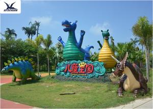 Wholesale Customized Life Size Fiberglass Statues Handmade For Zoo Exhibition / Water Park from china suppliers