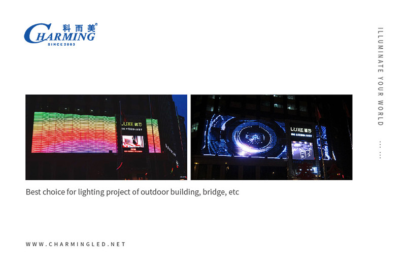 12W IP68 Waterproof LED Pixel Tube , Width 2CM External LED Tube Lights