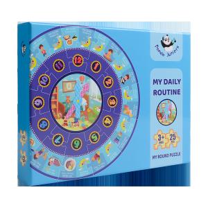 Wholesale Kids Daily Routine Clock Jigsaw Puzzle Toy for Hand Eye Coordination from china suppliers
