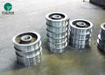 Heat treatment forged steel railway wheels for single girder crane