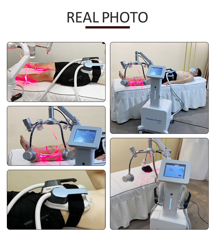635nm 6D Laser Beauty Machine 3500W Body Sculptor Machine For Commercial