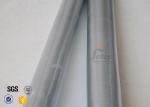0.8mm Thermal Insulation Materials Break Twill Silver Coated Silica Cloth