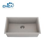 Acrylic Resins Topmount Granite Quartz Kitchen Sink Natural Stone Kitchen Sink