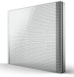 P3.91 P7.81 Transparent Glass LED Display / Window Display Wider Advertising