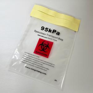 Wholesale UN3373 Exempt 95kPa Biohazard Bag Spicemen Packing from china suppliers