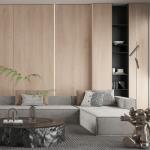 Polished Ceramic Kitchen Floor Tile for Contemporary Residential and Commercial