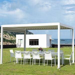 Wholesale Aluminium Pergola Metal Frame Villa Garden Leisure Shade Outdoor Pavilion from china suppliers