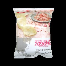 Wholesale Enhance your wholesale assortment Potato Chips- Rose Salt 34g /10 Bags- Asian Snack Wholesale from china suppliers