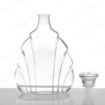 Exquisite Carving Crafts Glass Bottle for Hot Mountain Shape Whiskey Vodka