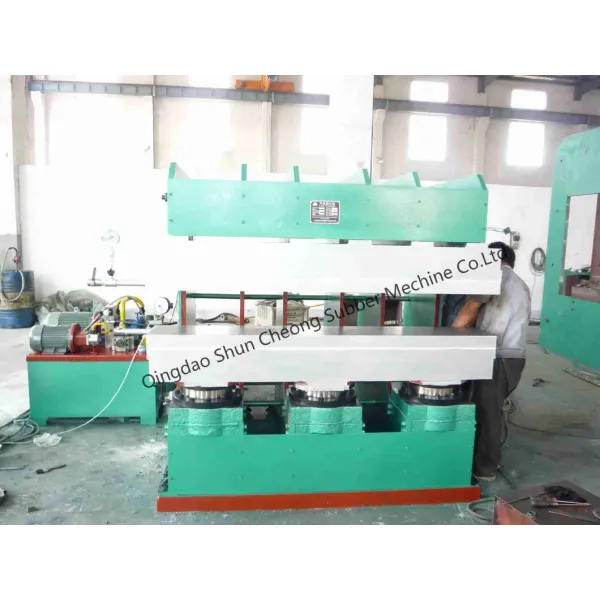 Full Automatic Frame Type Rubber Molding Press Machine / Vulcanizing Press