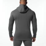 Factory Custom Logo Cotton Long Sleeve Zipper Design Pullover Hoodie for Men